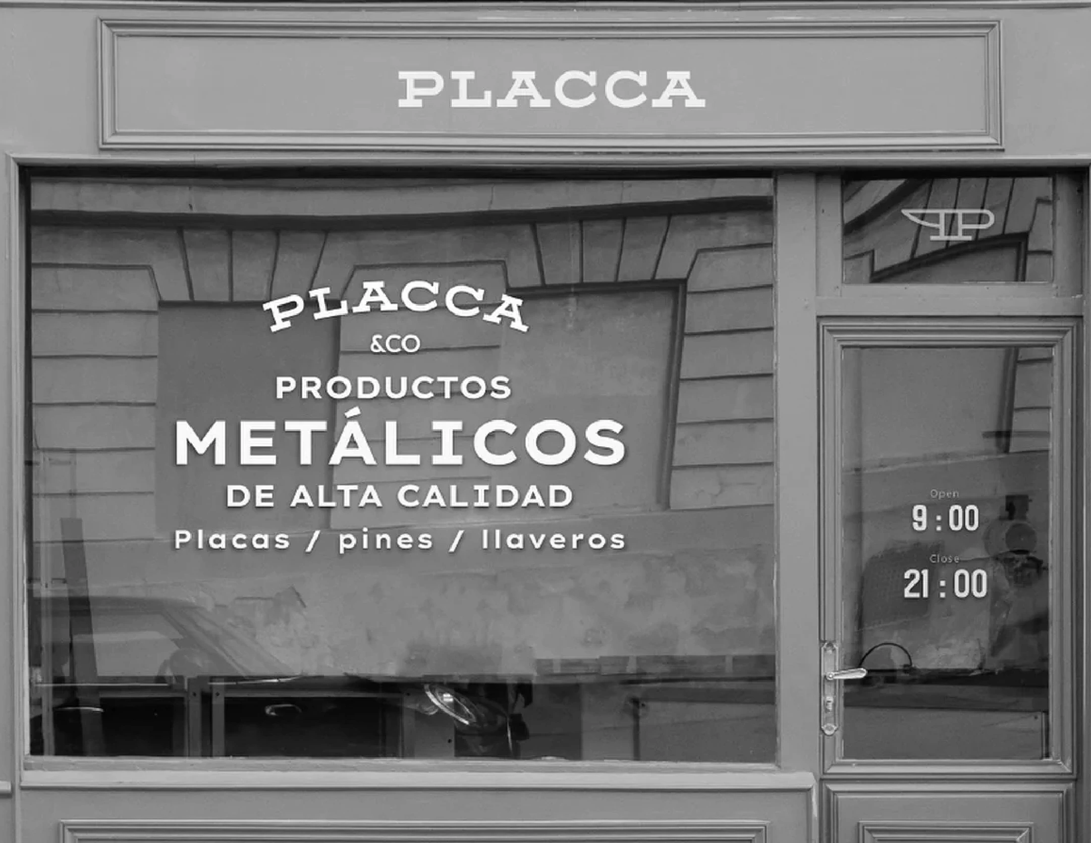 Fachada del Taller Placca & Co Productos Metálicos