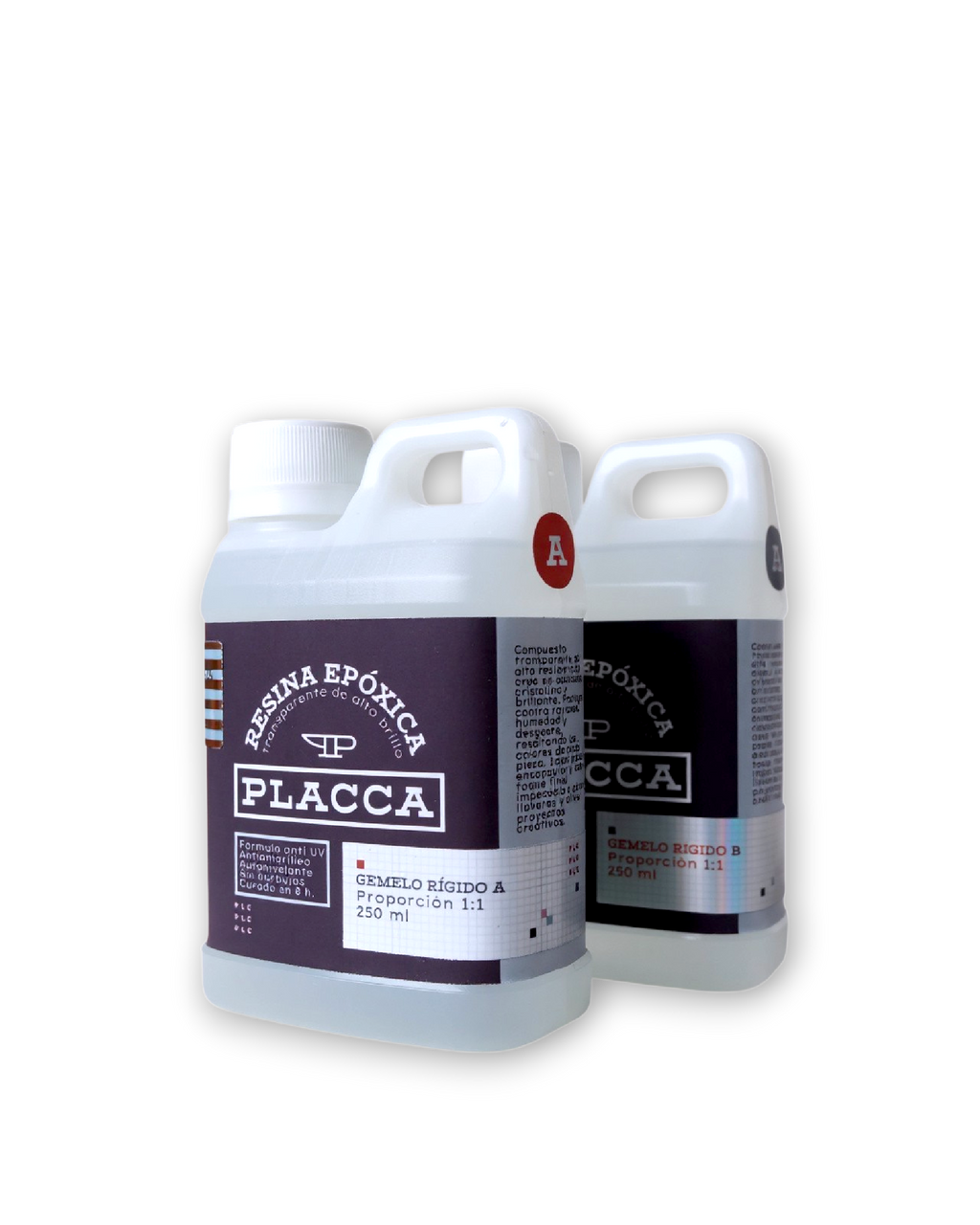 Resina Epóxica Cristalina 1:1 (A-B) 500 ML