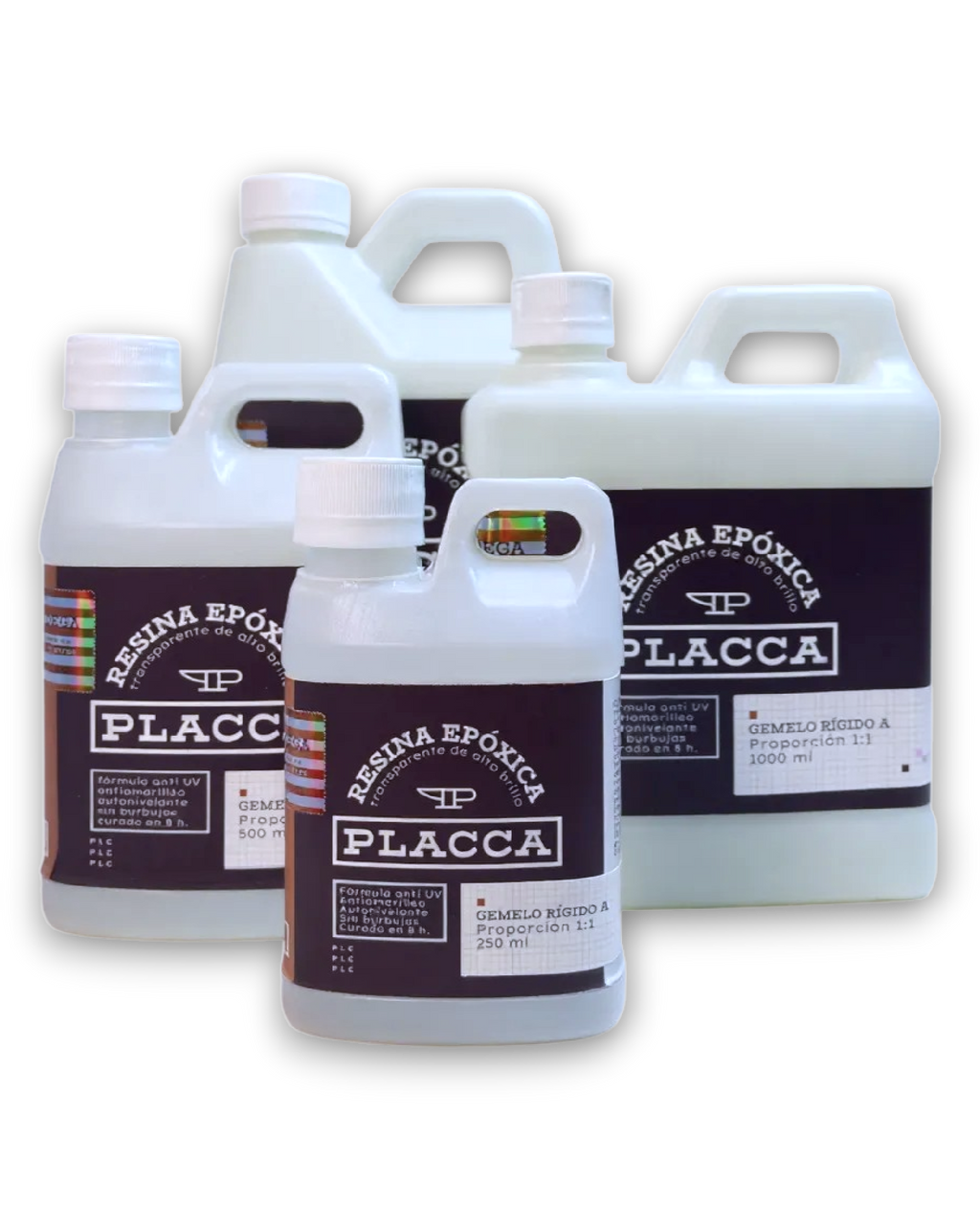 Resina Epóxica Cristalina 1:1 (A-B) 500 ML