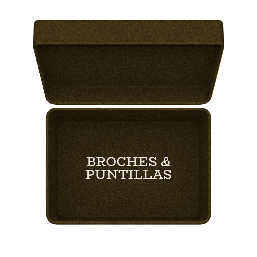 Broches y puntillas
