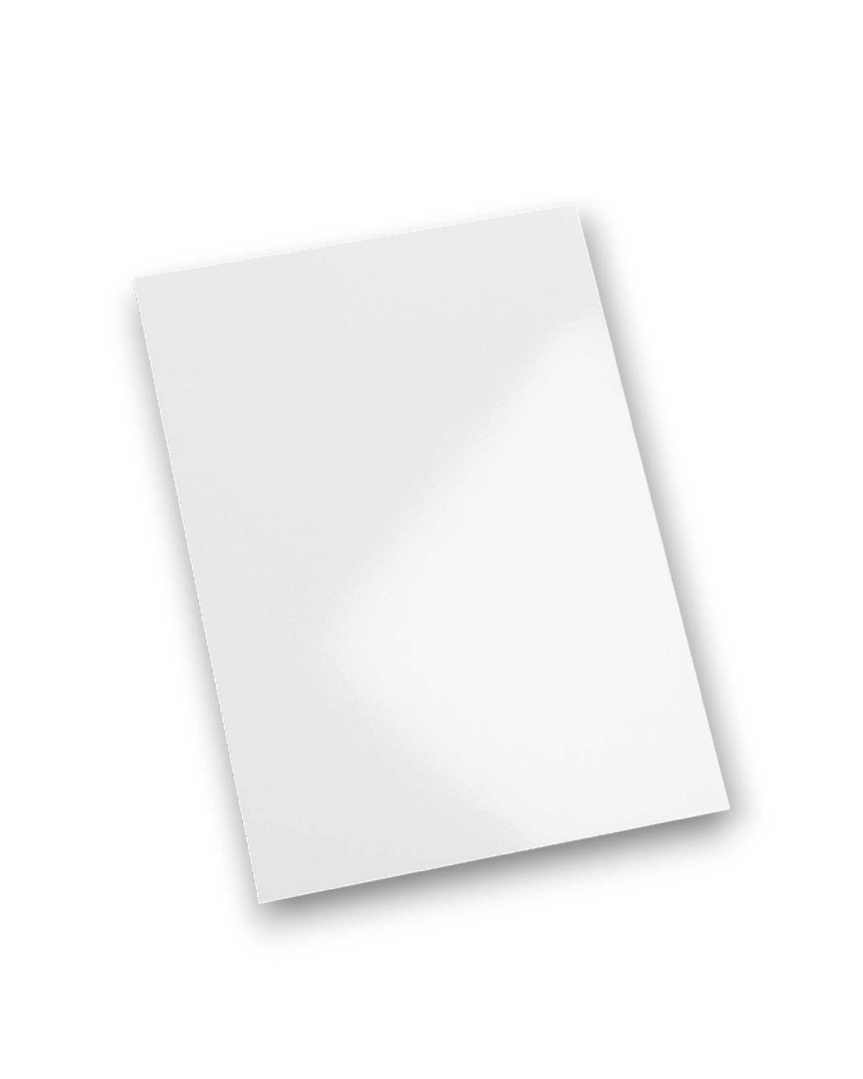 Vinilo Adhesivo Imprimible Brillante – Carta - Impermeable y Resistente