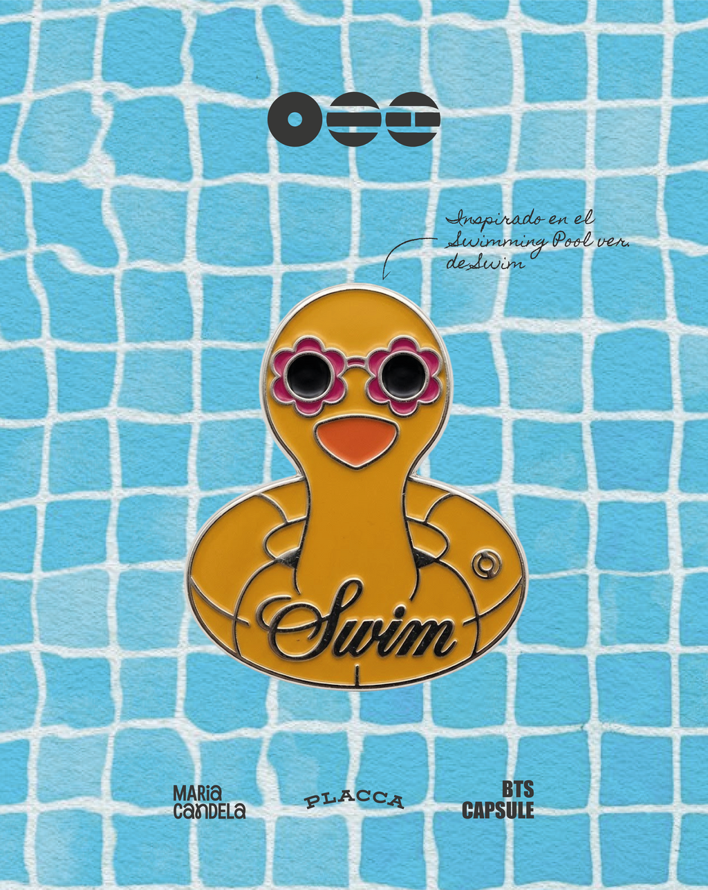 Pin Swim - PREVENTA
