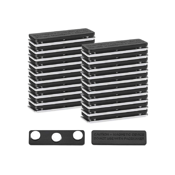 Imán Rectangular con Adhesivo 3M (45x13mm)