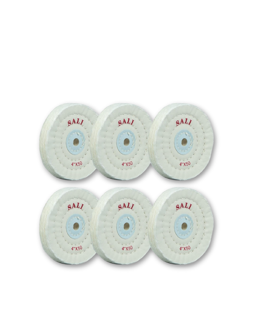 Felpa Pulidora Blanca 4” x 1/2