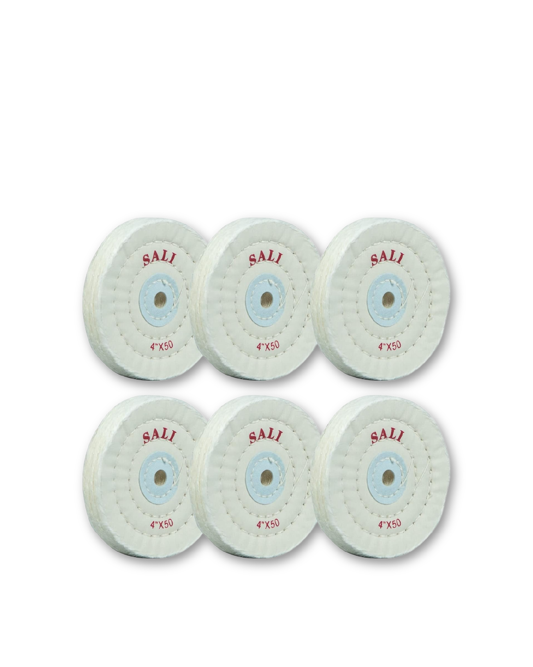 Felpa Pulidora Blanca 4” x 1/2